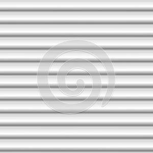 Seamless white striped background - embossed surface, 3D effect