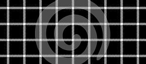 Seamless windowpane pattern. Checkered plaid repeating background. Tattersall tartan texture print for textile, fabric