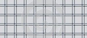 Seamless windowpane pattern. Checkered tartan plaid repeating background. Tattersall flannel texture print for textile