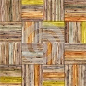 Seamless basket parquet texture