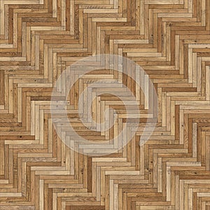 Seamless wood parquet texture herringbone light brown