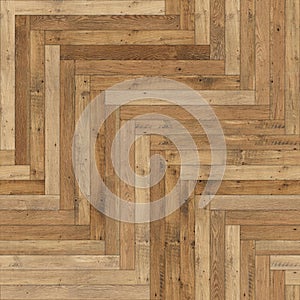 Seamless wood parquet texture herringbone light brown