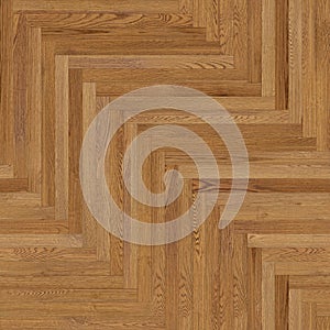 Seamless wood parquet texture herringbone light brown