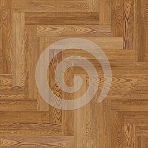 Seamless wood parquet texture herringbone light brown