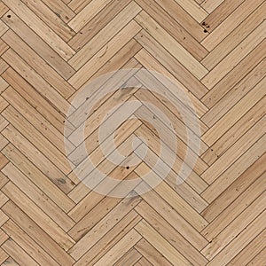 Seamless wood parquet texture herringbone sand color photo