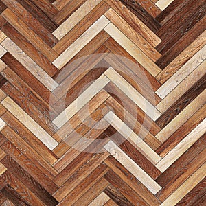 Seamless wood parquet texture herringbone various