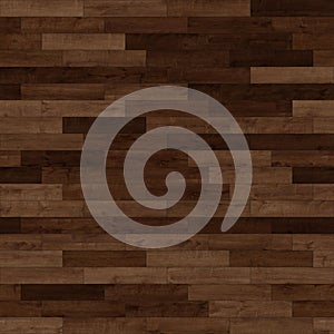 Seamless wood parquet texture linear deep brown
