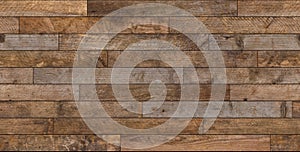 Seamless wood texture. Vintage naturally weathered hardwood planks wooden floor background