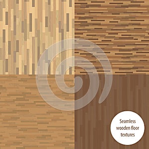 Seamless wooden parquet