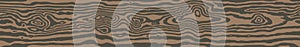 Seamless wooden pattern. Wood grain texture. Dense lines. Brown background. Vector illustration