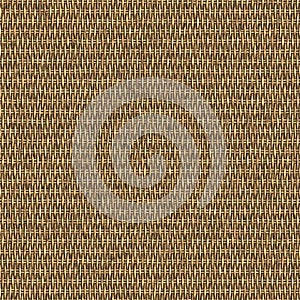 Seamless woven wicker material