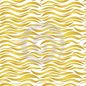 Seamless yellow gold pattern