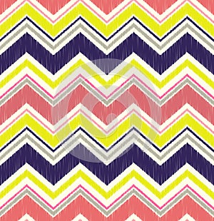 Seamless zig zag geometric pattern