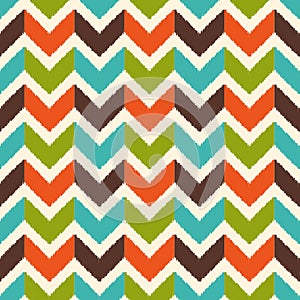 Seamless zig zag stripes textured pattern