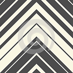 Seamless ZigZag Pattern. Abstract Black and White Arrow Background