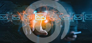 New message alert: Engage with your vital email communication.