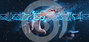 New message alert: Engage with your vital email communication.