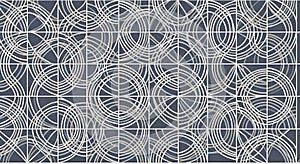 Abstract Geometric Circle Pattern