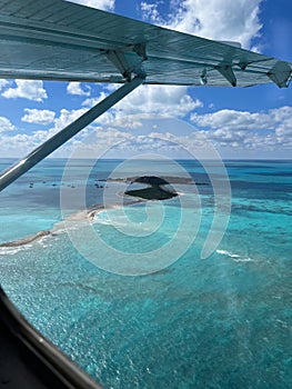 Seaplane view of Fort Jefferson at Dry Tortugas National Park