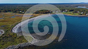 Seapoint aerial view, Kittery ME, USA