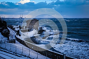 Seapoint Martello Tower. Dun Laoghaire. county Dublin. Ireland