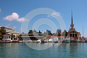 Seaport of SOCHI. Russia. photo