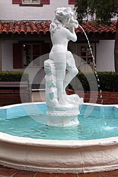 Seaport Village Water Fountain, California