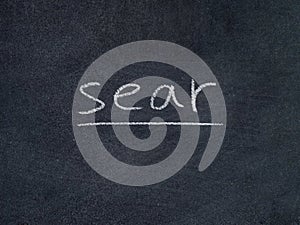 Sear