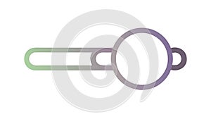 Search Bar Outline: User Interface Element, vector design Generative AI