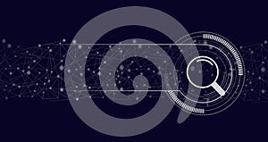 Search Bar for ui. Search Address and navigation bar icon. Searching information data on internet networking concept