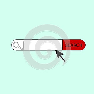 Search bar.vector illustration.