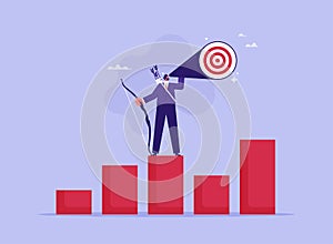 Search for business target or goal concept