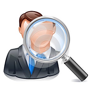 Search employee icon photo