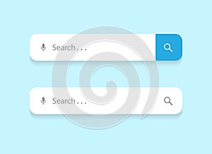 Search Engine Bar Icon Vector of Browser App