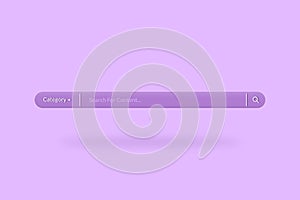 Search engine vector illustration