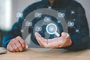 Search engine data document content management system and online file transfer download or sharing and database digital cloud