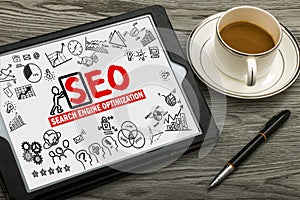 Search engine optimization concept