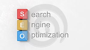 Search Engine Optimization, SEO Concept Illustration