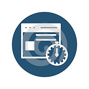 Search engine optimization Vector icon which can easily modify or edit