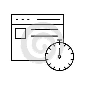 Search engine optimization Vector icon which can easily modify or edit