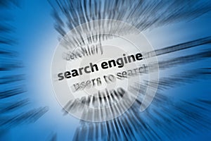 Search Engine - retrieval of data from a database