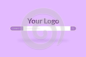 Search engine vector illustration