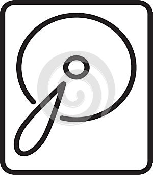 search icon black and white Vector graphics