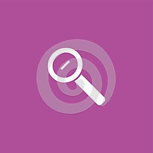 Search icon illustration isolated vector.