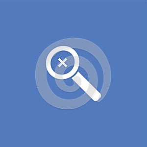 Search icon illustration isolated vector.