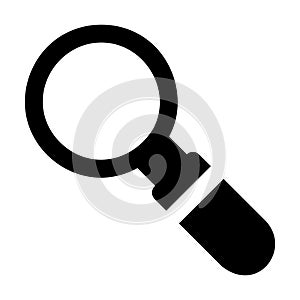Search icon in solid style for any projects