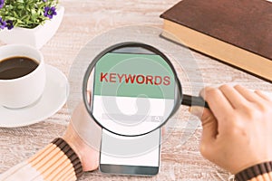 Search for keyword
