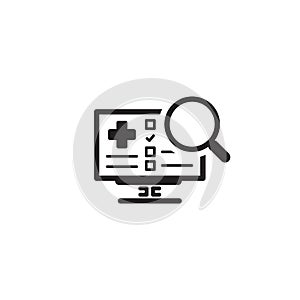 Search Online Instruction and Services Icon
