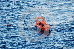 Search and rescue for man overboard