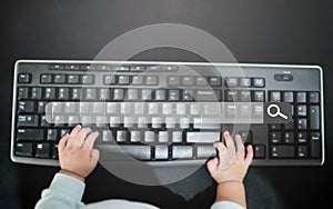 Searching Browsing Internet Data Information Networking Concept.